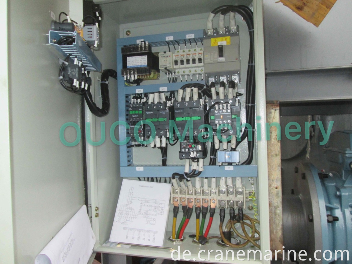 Ouco Marine/ 5T11m faltbarer Knöchelboom und Teleskop -Hydraulikkran